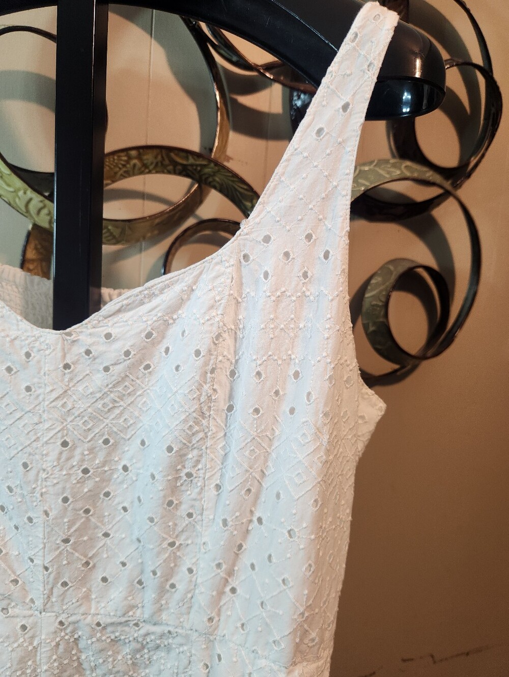 Old Navy White Cotton Sundress - Picture 3 of 12
